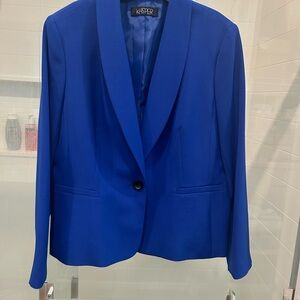 Kasper Women's Royal Blue Suit Jacket